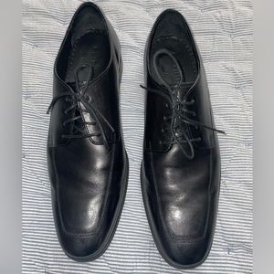Men’s Cole Haan Nike Air Black Leather Dress Shoes